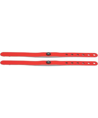 Saluaqui 2 Pack Anti-Static Wireless Negative Ion Bracelets - Washable Silicone Sports Wristbands (Red) - Buy Online on SooperMarket.com