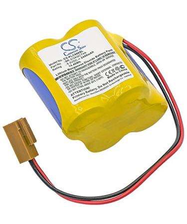 Replacement Battery for GE A06B-6114-K504 A98L-0031-0025 BR-2/3A4F BR2/3AGCT4A BR-2/3AGCT4A (2400mAh)