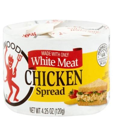 Underwood Chicken Spread 4.25 oz - Pack of 4 | Shop Now for Delicious Convenience - Buy Online on SooperMarket.com