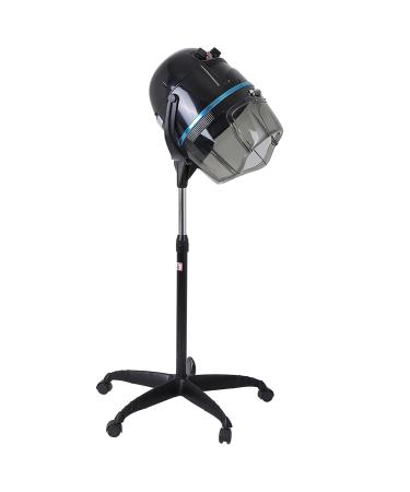 Adjustable Hooded Stand Up Hair Bonnet Dryer Adjustable Hooded Floor Dryer 1000W Professional Salon Hair Dryer Hair Dryer with Wheels
