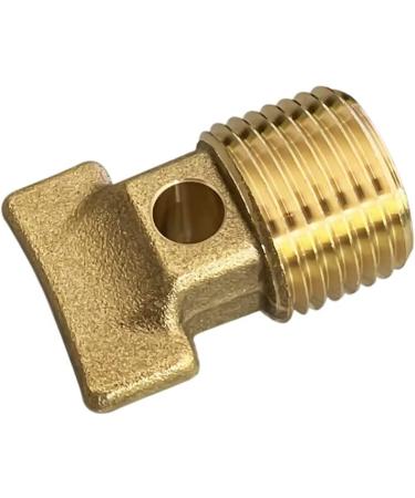 Boat Garboard Drain Plug - 1/2 NPT Thread Solid Brass - Ideal for Boat Hulls - Buy Online on SooperMarket.com