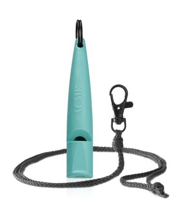 Acme dog whistle No.210.5 (Update 2023) with free pipe band in matt black |Alpha |Ideal for the recall |Large reach |Frequency standardized (turquiosis)