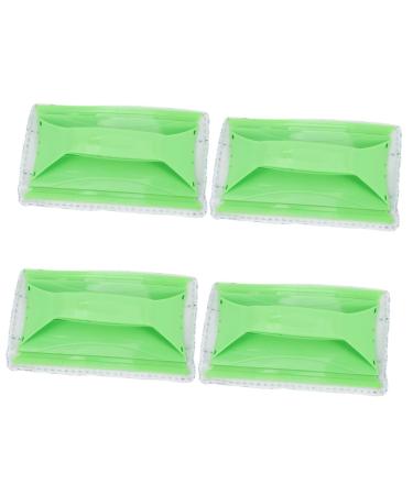 Didiseaon 4 Sets Glass Concave Cleaning Brush Tool Household