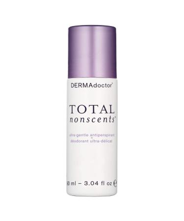DERMAdoctor Total Nonscents Ultra-Gentle Antiperspirant, 3 Fl Oz (Pack of 1)