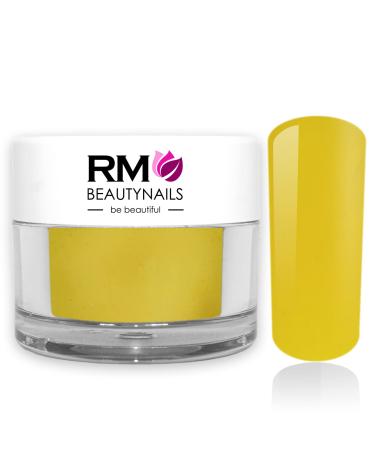 Acrylic Color Powder Lemon Yellow Powder Nail Design Nails Fingernail RM Beautynails 1 Pack (1x 10g) Lemon Yellow 10g