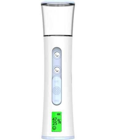 Handheld Facial Humidifier Face Mist Sprayer 180mAh Battery 30ml Capacity Double Holes Ultra-fine Sprayer for Home and Outdoor Use (Blue) - Buy Online on SooperMarket.com