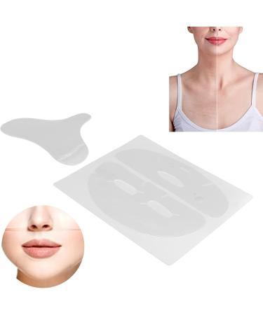Face Wrinkle Patches 2 in 1 Facial Chest Pad Set Reusable Silicone Chest Wrinkle Pads Face Wrinkle Anti Wrinkle Patches While Sleeping Use - Buy Online on SooperMarket.com