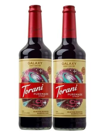 Torani Puremade Galaxy Flavour Syrup 750ml 2 Pack