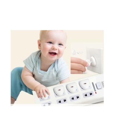 Plug Socket Covers UK with Key to Remove Protector Baby Safety Proofing Secutity Shock Prevention Child Safe Child Proof Easy Install (24 Pieces)