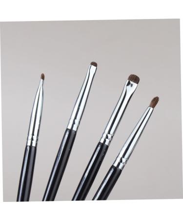 Mikinona 4pcs Eyeliner Brush Eye Brush for Makeup Eye Precision Brush Black Makeup Brush - Buy Online on SooperMarket.com