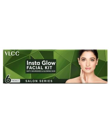 VLCC Salon Series Instaglow Facial Kit (6 Facials)(240gm+12ml)