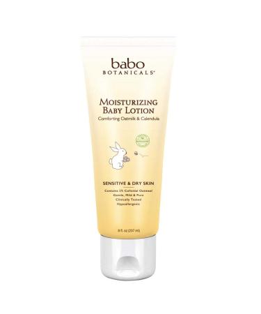 Babo Botanicals Baby Lotion Oatmeal Calendula 8 Ounces