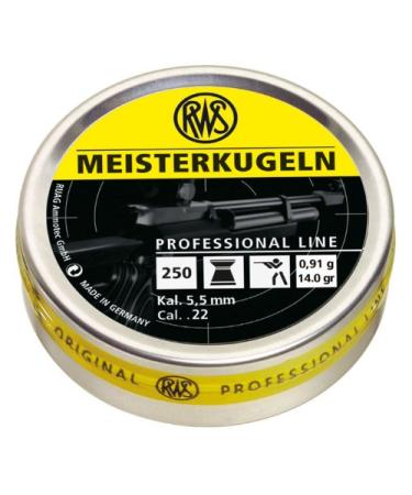 RWS Meisterdugeln .22 Caliber 14.0 G Airgun Pellets