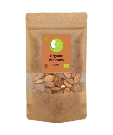 Organic Almonds - Certified Organic - by Busy Beans Organic (500g)