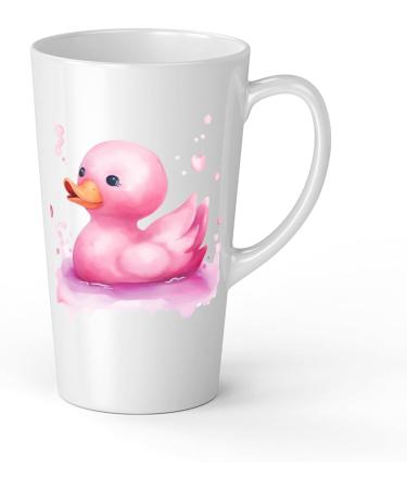 White Ceramic Kids Canard Mug - Large 483 ml Perfect for Hot Chocolate or Milk Fun and Easy to Use - Buy Online on SooperMarket.com
