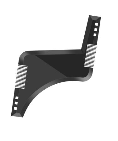 Accessotech Beard Styling Shaping Template Comb Barber Tool Symmetry Line Up Trimming Guide