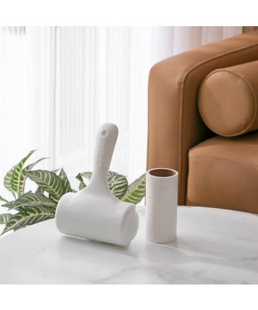 Portable Roller Brush Lint Remover - Travel-Friendly Dog Hair & Sofa Cleaner Tool | Household Sticky Paper - Buy Online on SooperMarket.com