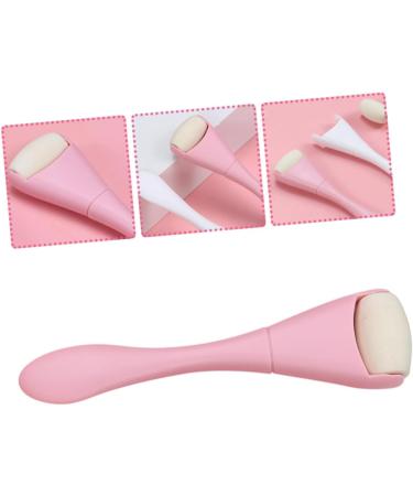 BELLIFFY Oil Removal Roller Oil-absorbing Facial Roller Skin Rolling Volcano Stone Oil Control Facial Volcanic Face Oil Absorbing Stick 10.30X2.70X1.50CM Pink - Buy Online on SooperMarket.com
