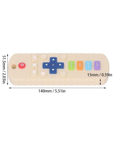 Soft Silicone Teething Toy for Toddlers - Odorless and Anxiety-Relieving Teething Toy for Home - White - Buy Online on SooperMarket.com