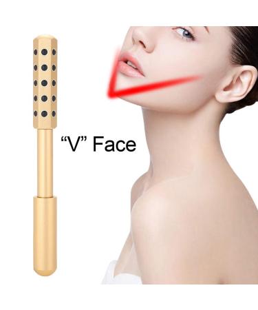 Germanium Particle Facial Massage Roller | Anti-Wrinkle Beauty Bar & Face Lift Tool | Durable Massager for Skin Firming & Wrinkle Removal - Buy Online on SooperMarket.com