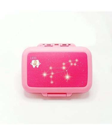 JZJZ Milk Teeth Storage Box 12 Constellation Series English Version for Male and Female.(Color:Pink Size:Ari)