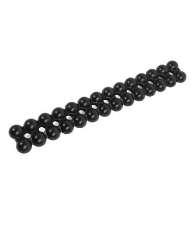 Pilates Back Stretcher Relax Device Massager Black Flexible for Caterpillar Muscle Back Braces - Buy Online on SooperMarket.com