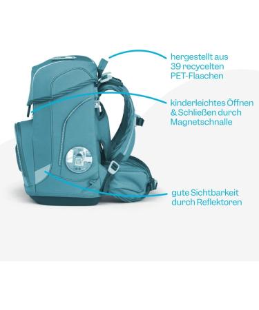 Cubo Schulranzen-Set 5tlg. inkl. Klettie-Set - Buy Online on SooperMarket.com