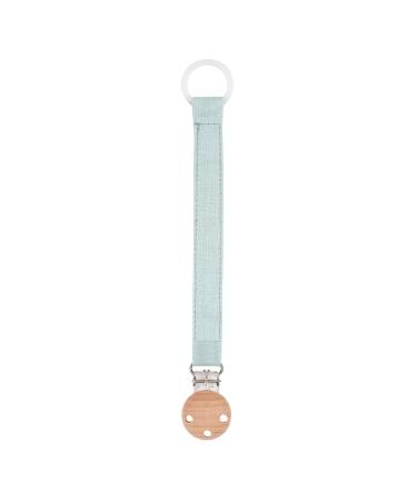 Buy TIAN-K Pacifier Chain | Natural Beech Wood & Drip-Free Cotton Linen - International Shipping Available - Buy Online on SooperMarket.com