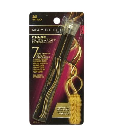 Pulse Perfection by Define-A-Lash Vibrating Mascara No. 841  Very Black by Maybelline  0.22 Ounce Very Black 841