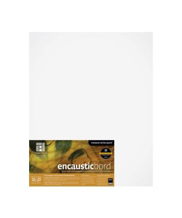 Ampersand Art Supply Wood Painting Panel: Museum Series Encausticbord  7/8 Inch Depth  16x20