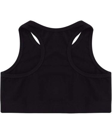 Yeahdor Girls Glittery Racerback Athletic Dance Gymnastics Sports Bra Tank - Rose Red, Size 5-6 - Buy Online on SooperMarket.com