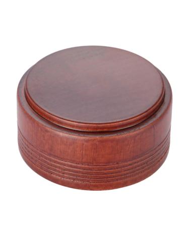 Premium Wood Shaving Bowl for Men | Round Manual Shaving Cup for Razor Foam | Ideal Men's Grooming Tool - Buy Online on SooperMarket.com