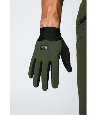 GORE WEAR Unisex TrailKPR Cycling Gloves - Utility Green, Size Large - Buy Online on SooperMarket.com