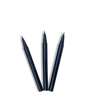 Blue Waterproof Liquid Eyeliner Pen | Gentle on Sensitive Eyes | Ideal for Beginners & Pros | Navy Blue Eye Makeup Pencil - Buy Online on SooperMarket.com