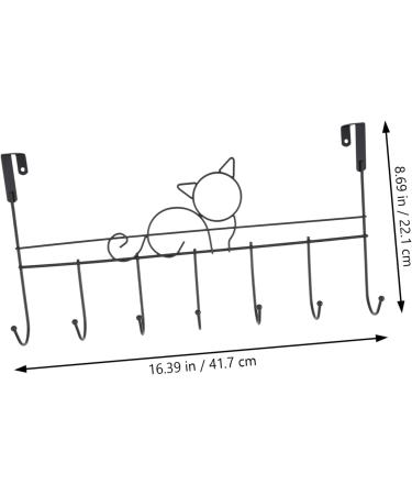 ABOOFAN Jacket Hanger Towel Rack Over Door Towel Hook Cabinet Hooks Over The Door Hook Hangers Clothes -Mounted - Buy Online on SooperMarket.com