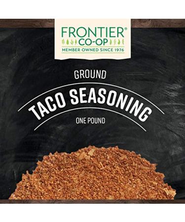 Frontier Natural Products Taco Seasoning - 16 oz (453 g) | Authentic Flavor for Tacos - Buy Online on SooperMarket.com