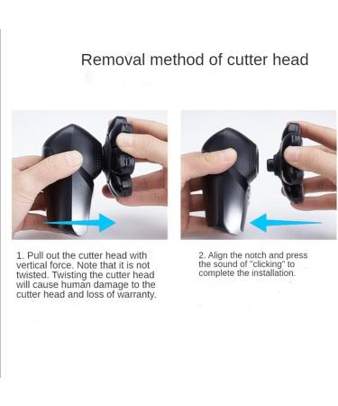 GeRRiT 8D Electric Shaver for Bald Men - 6 in 1 Multifunctional Razor with LED Display | Premium Head Shaver for a Smooth Shave - Buy Online on SooperMarket.com