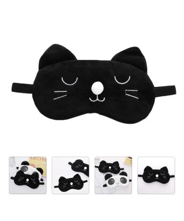 3 Pcs Cat Sleep Mask Funny Blindfolds & Eye Covers Comfortable Sleeping Eye Shades Perfect for Travel & Relaxation - Buy Online on SooperMarket.com