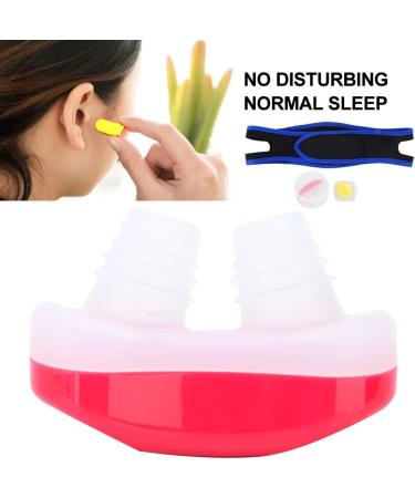 KUIKUI Night Sleep Aid Air Purifier Set - Anti-Snoring Device for Restful Sleep with Earplug Chin Strap - Reducing Snoring Effectively - Buy Online on SooperMarket.com
