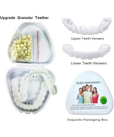 Buy False Teeth & Cosmetic Veneers - Temporary Braces for Perfect Smile | Ship Internationally - Buy Online on SooperMarket.com