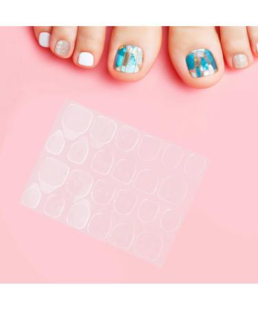 FOMIYES 100 Sheets Press on Nail Adhesive Tabs Nail Glue Stickers Double Side Waterproof Breathable Nail Glue Strong Nail Glue for False Nail Tips Salon Diy Manicure - Buy Online on SooperMarket.com