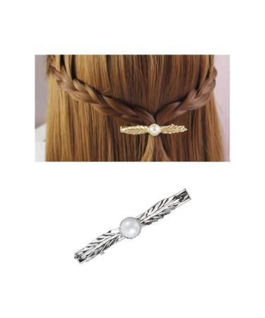 10 Pack Silver Vintage Retro Geometric Hair Clips for Women - Minimalist Metal Hairpin Set for Party Hair Accessories - Buy Online on SooperMarket.com