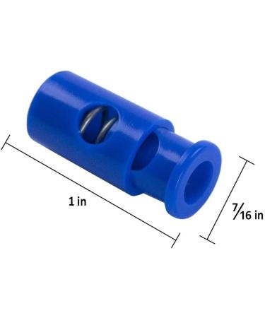 Paracord Planet Single Barrel Hole Top Cord Lock - Multiple Colors and Pack Sizes Turquoise 5 Pack - Buy Online on SooperMarket.com