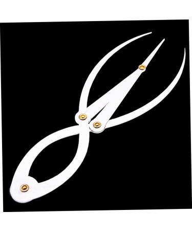 NOLITOY Microblading Ruler Grooming Stencil Shaper Eyebrow Stencil Eyebrow Drawing Tool Gold Stainless Steel Template Ruler - Buy Online on SooperMarket.com