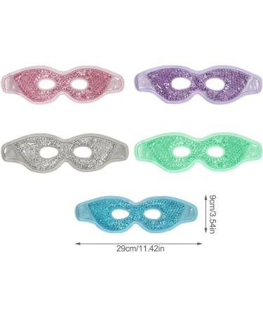 Dajidafu Men Gel Cooling Eye Cover Cold Compress Skin Care Beauty Sleeping Pad Adjustable Headband Pouch Removal Salon Travel Sky Blue - Buy Online on SooperMarket.com