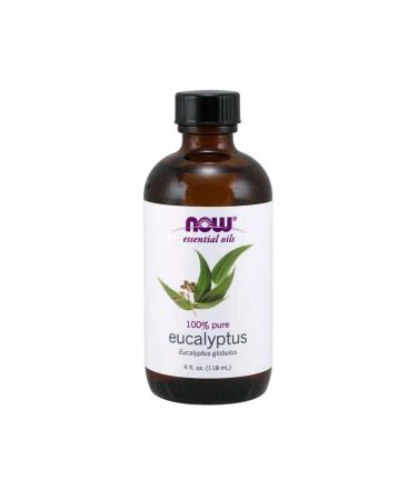 NOW Foods Essential Oils Eucalyptus - 4 fl oz Eucalyptus 4 Fl Oz (Pack of 1)