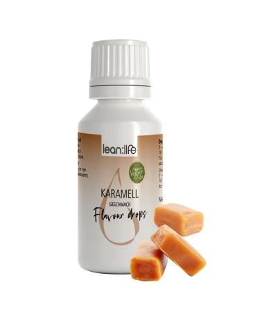 Lean:Life - Flavour Drops 30 ml - Caramel - Aroma drops for food - sugar-free and low in calories Caramel 30 ml (1 pack)