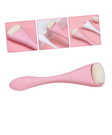 NOLITOY Oil Removal Roller Tool - Face Skin Oil Control & Absorbing Stick | Volcano Stone Massager - Pink Double Head Face Care Roller - Buy Online on SooperMarket.com