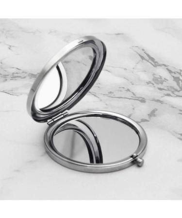 Howson London Personalized Compact Mirror for Girl | Birthday, Valentine's Day, Wedding Anniversary, Mother's Day | Customized Gift for Her, Mum, Bridesmaid, Friend - Hearts - Buy Online on SooperMarket.com