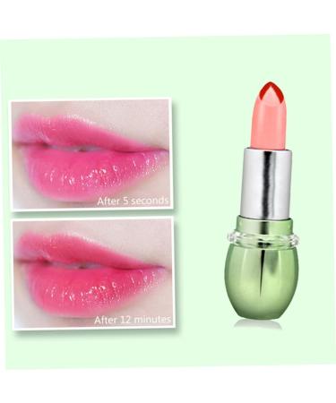 Aloe Vera Lip Balm Temperature Sensor Lip Moisturizer Long Lasting Color Changing Lip Gloss Pink Lip Balm Lip Moisturizer Stick Color Changing Lip Balm Aloe Vera Lipstick Jelly Lipstick Long Lasting - Buy Online on SooperMarket.com